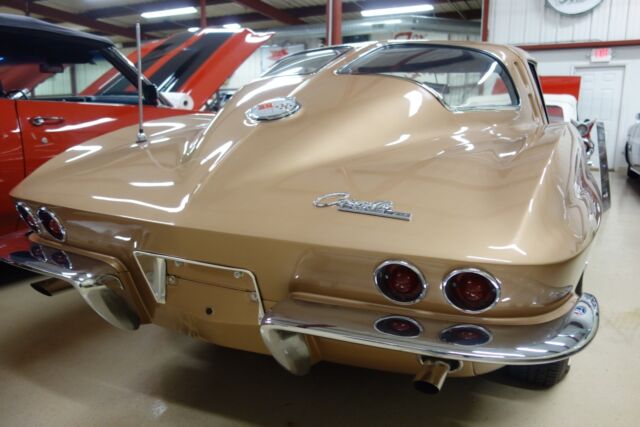 1963 Gold Chevrolet Corvette 2 Door
