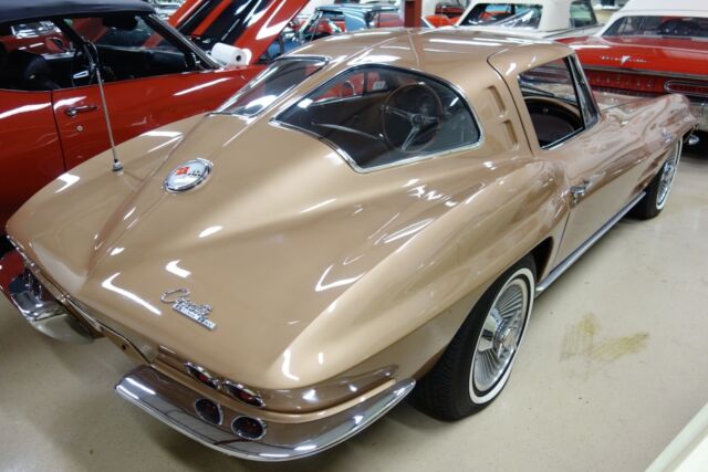 1963 Gold Chevrolet Corvette 2 Door
