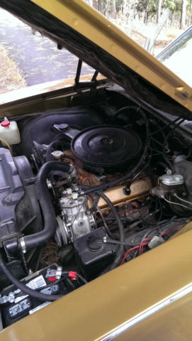 1969 Gold Oldsmobile Cutlass Convertible