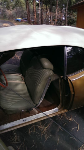 1969 Gold Oldsmobile Cutlass Convertible