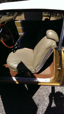 1969 Gold Oldsmobile Cutlass Convertible