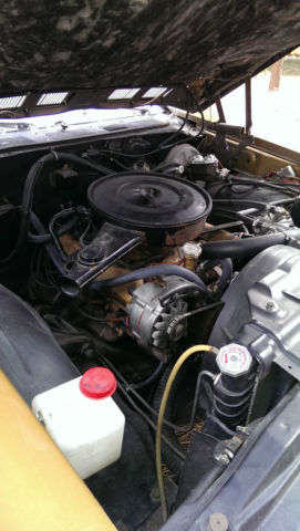 1969 Gold Oldsmobile Cutlass Convertible