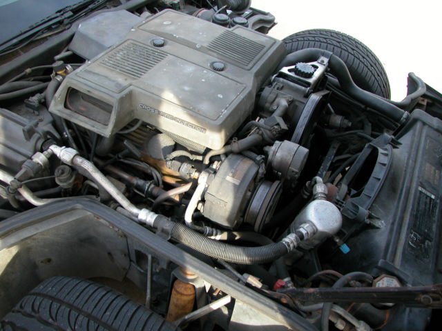 1984 Gold Chevrolet Corvette Coupe