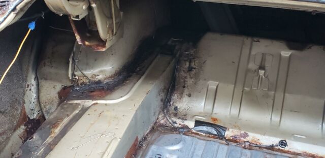 1969 Gold Ford Torino --