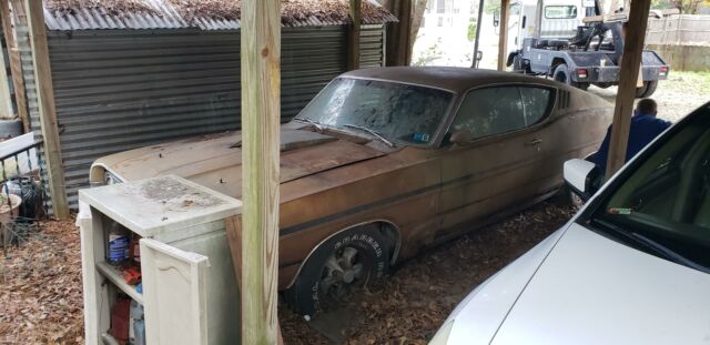 1969 Gold Ford Torino --