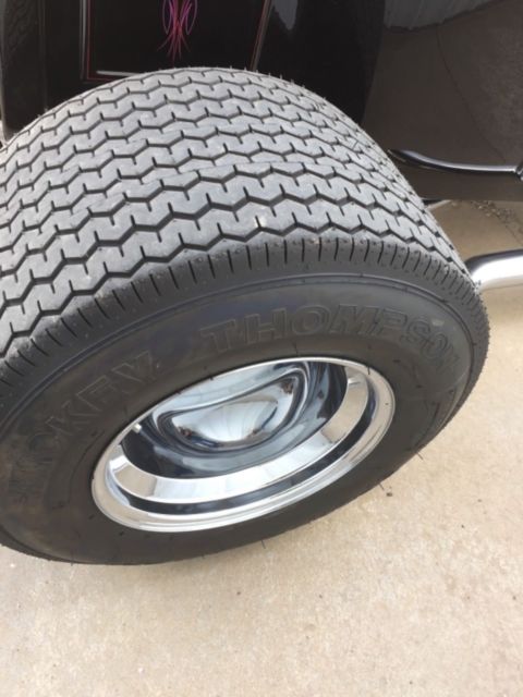 1923 Burgundy Ford Model T Convertible