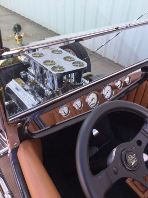 1923 Burgundy Ford Model T Convertible