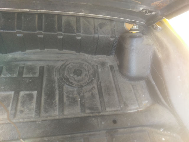 1971 Yellow Porsche 914 Targa