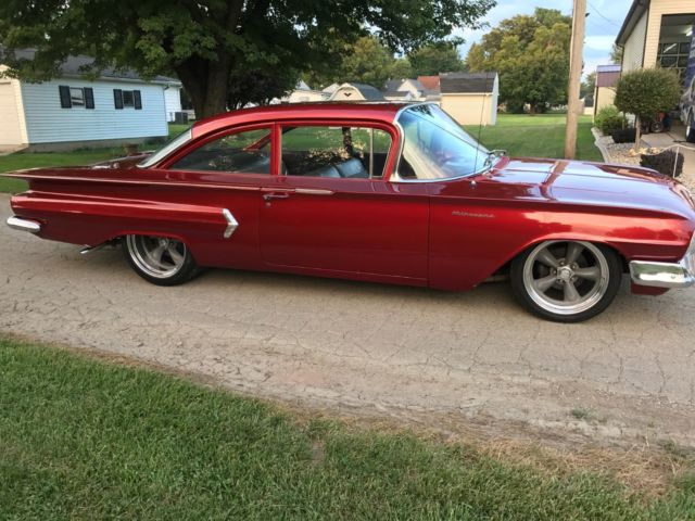 1960 Red Chevrolet Impala Sedan