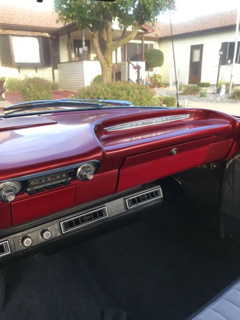 1960 Red Chevrolet Impala Sedan
