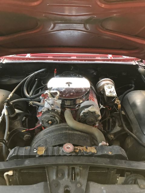 1960 Red Chevrolet Impala Sedan