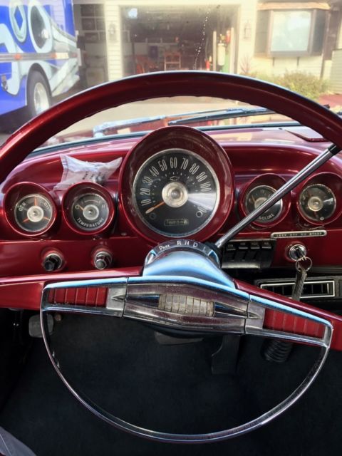 1960 Red Chevrolet Impala Sedan