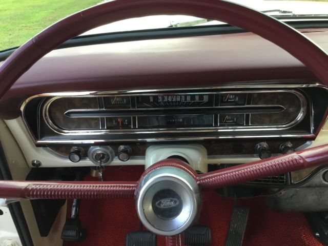 1970 Red & White Ford F-250 Standard Cab Pickup