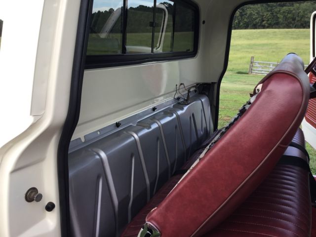 1970 Red & White Ford F-250 Standard Cab Pickup