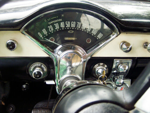 1956 Blue/White Chevrolet Bel Air/150/210 Sedan