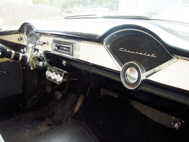 1956 Blue/White Chevrolet Bel Air/150/210 Sedan