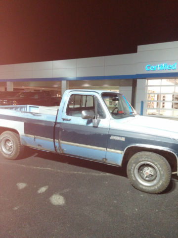 1985 Blue GMC Sierra 1500