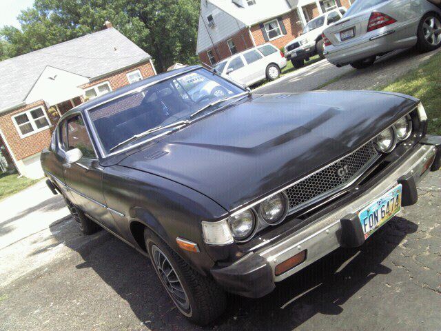 1977 Black Toyota Celica Coupe