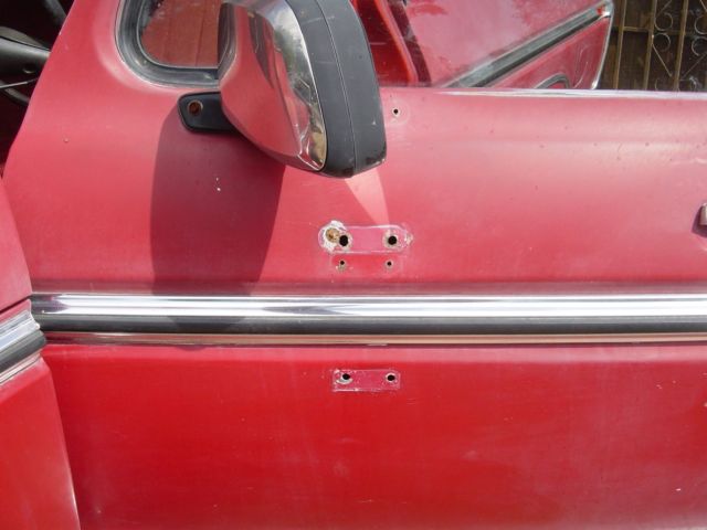 1978 Red Ford Bronco SUV