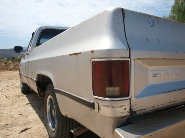 1984 silver Chevrolet C-10