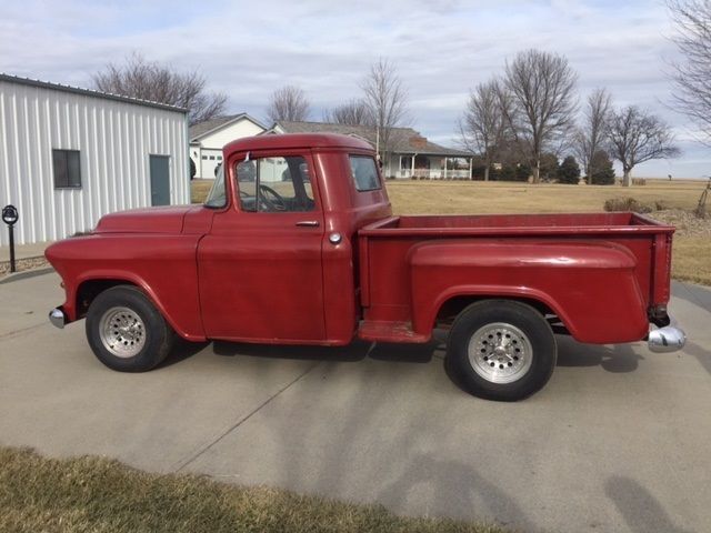 1955 Red Chevrolet Other Pickups