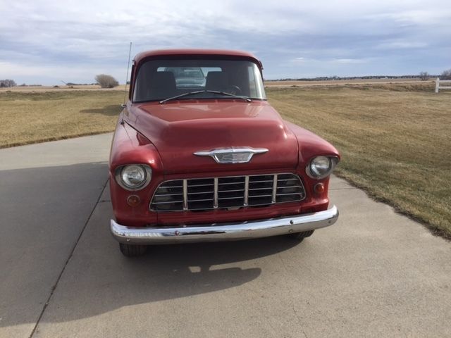 1955 Red Chevrolet Other Pickups