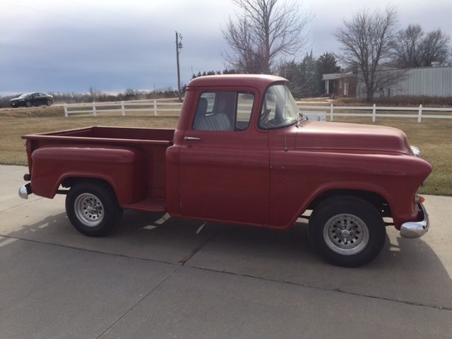 1955 Red Chevrolet Other Pickups