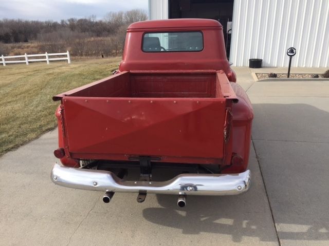 1955 Red Chevrolet Other Pickups