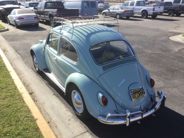 1965 Blue Volkswagen Beetle - Classic Coupe