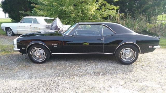 1968 Black Chevrolet Camaro Coupe