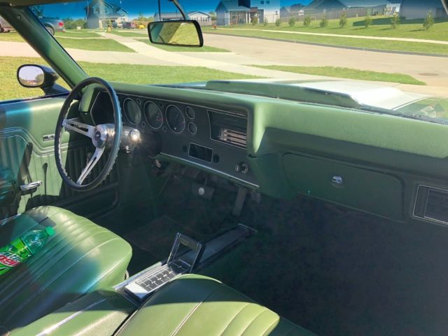 1972 Green Chevrolet Chevelle Coupe
