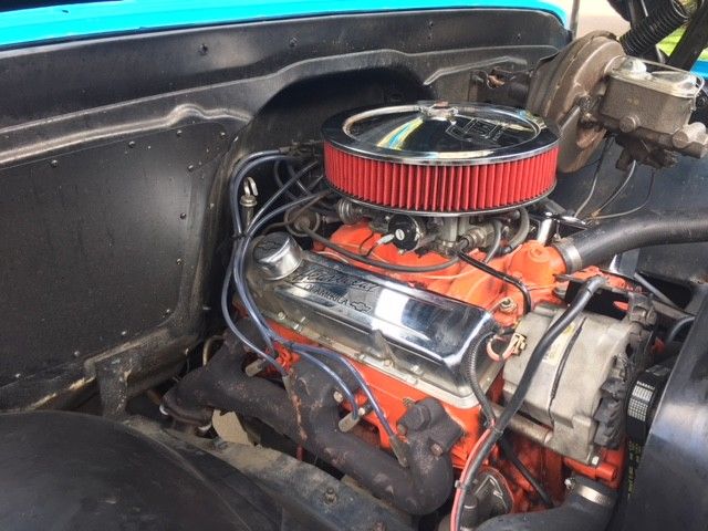 1972 Blue Chevrolet Blazer