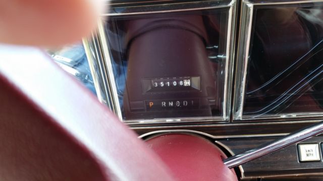 1983 White Lincoln Mark Series Coupe