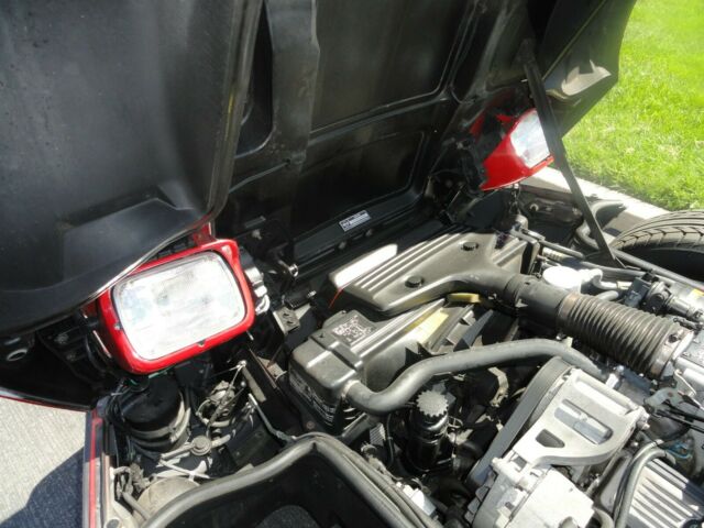 1985 Red Chevrolet Corvette Coupe