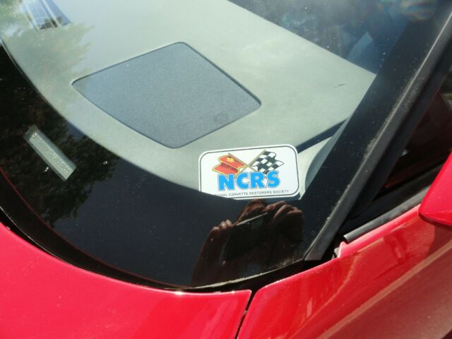1985 Red Chevrolet Corvette Coupe