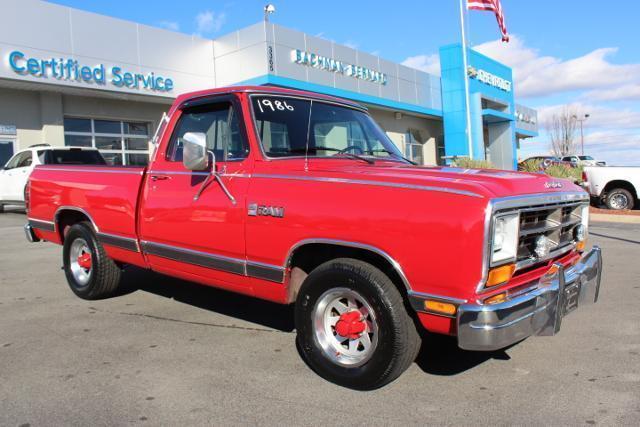 1986 Red Dodge Other Pickups