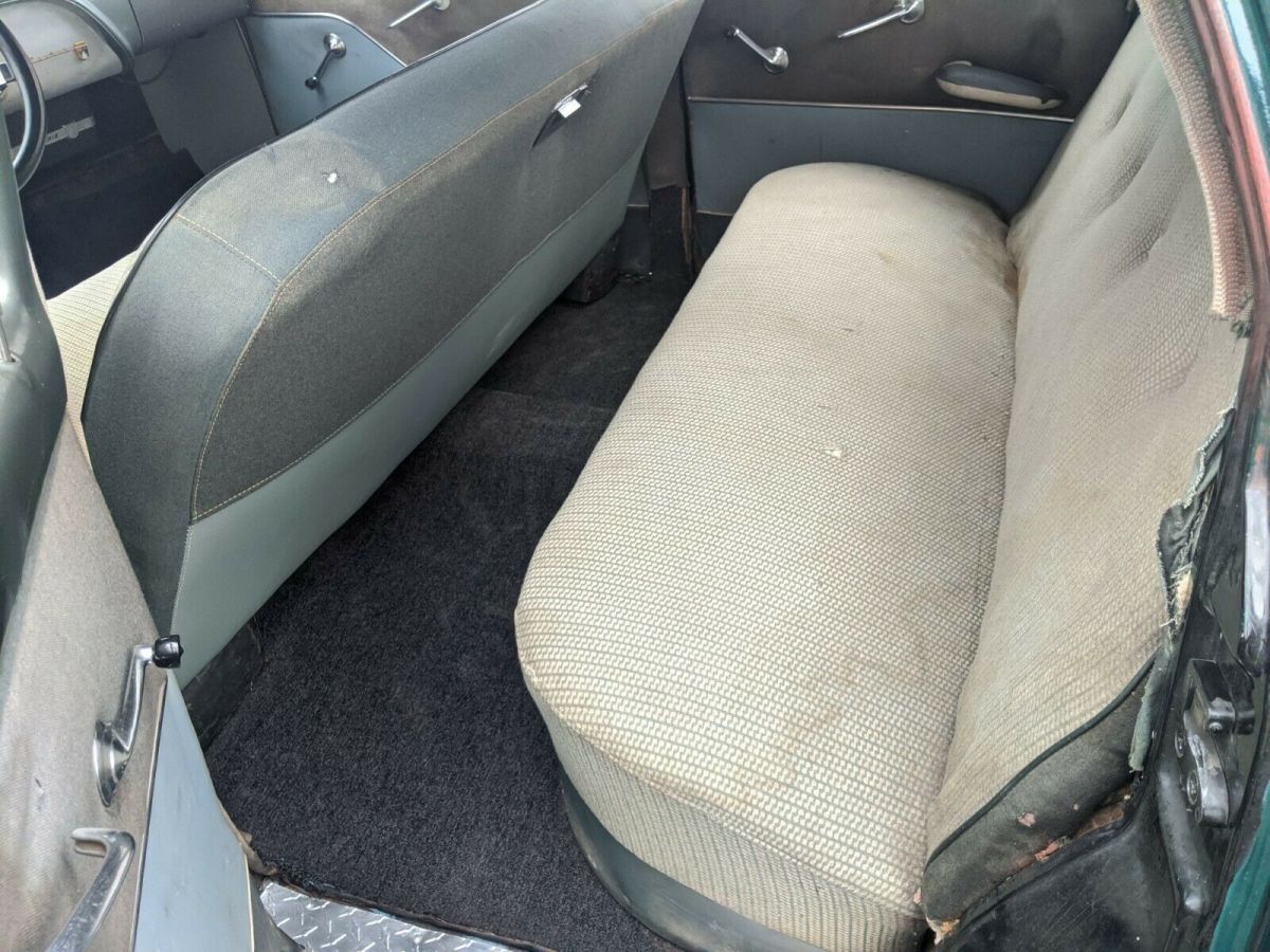 1951 Green Ford Deluxe Sedan