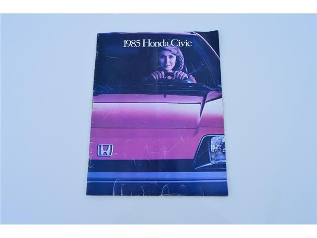 1984 White Honda Civic CRX 2 Door Hatchback