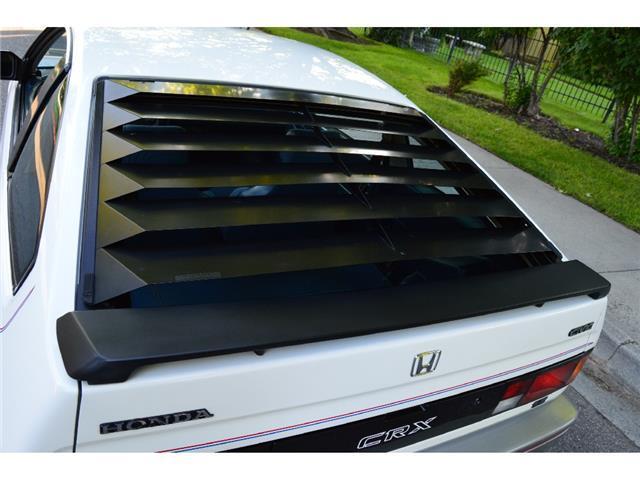 1984 White Honda Civic CRX 2 Door Hatchback