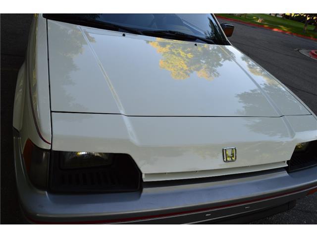 1984 White Honda Civic CRX 2 Door Hatchback