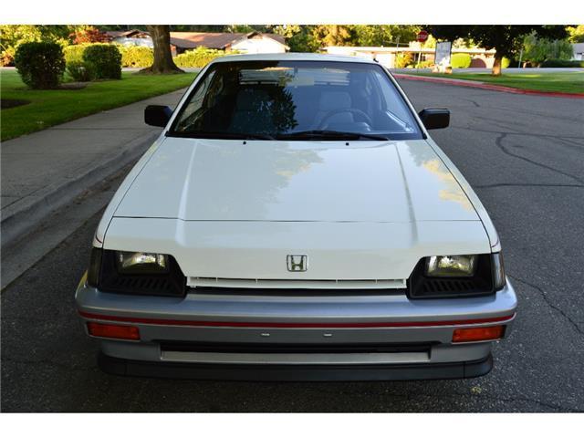 1984 White Honda Civic CRX 2 Door Hatchback