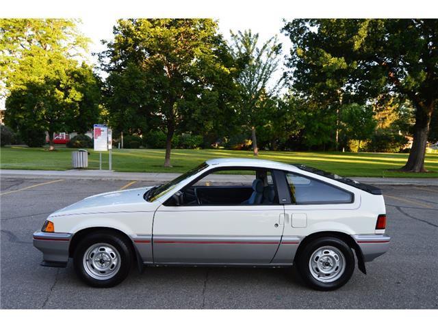 1984 White Honda Civic CRX 2 Door Hatchback