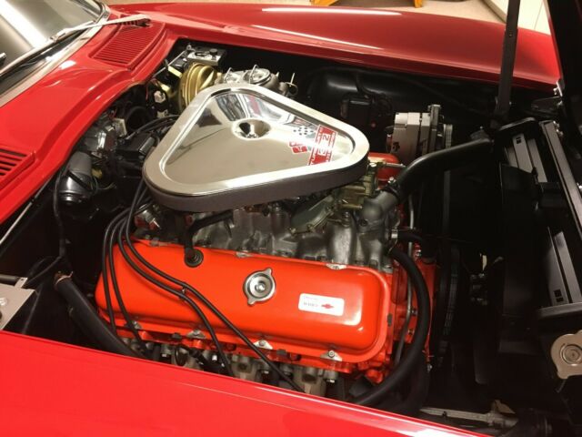 1967 Red Chevrolet Corvette Convertible