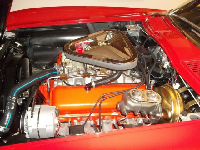 1967 Red Chevrolet Corvette Convertible