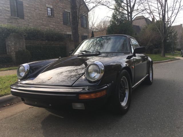 1978 Black Porsche 911 Targa