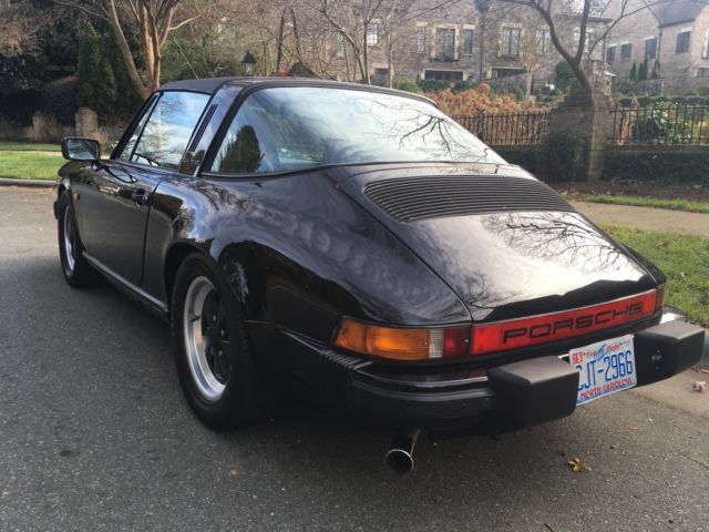 1978 Black Porsche 911 Targa