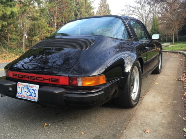 1978 Black Porsche 911 Targa