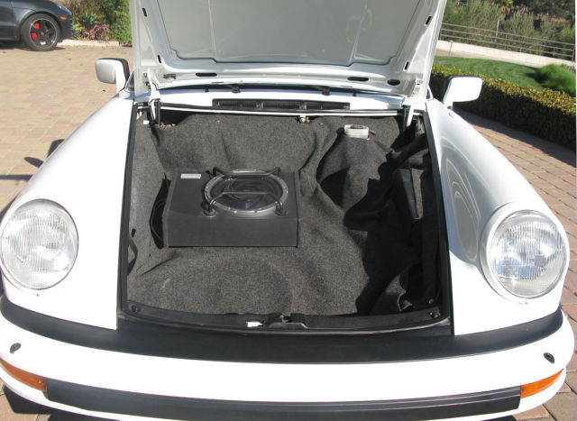 1983 White Porsche 911 Convertible