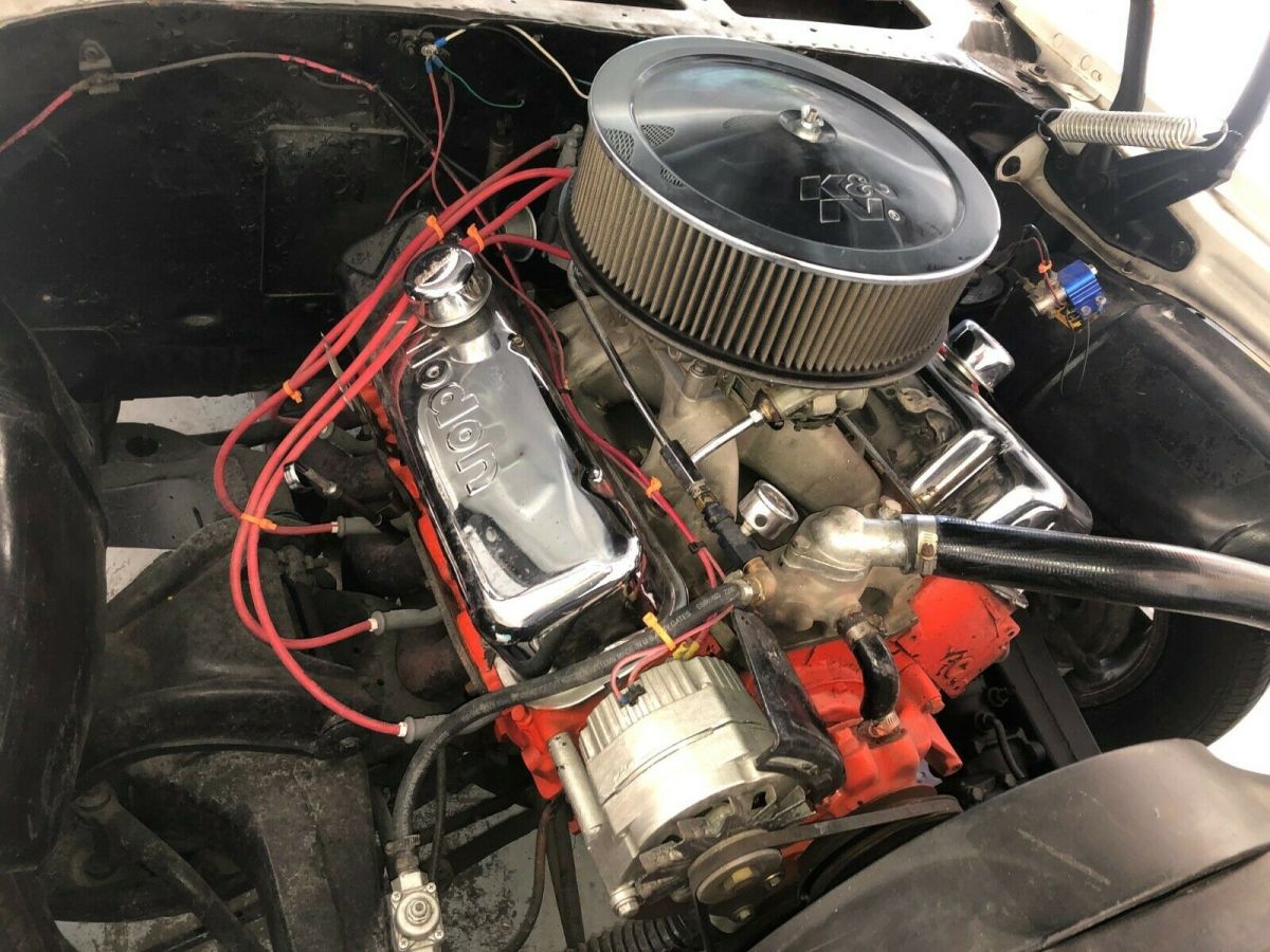 1968 White Chevrolet Chevelle Coupe