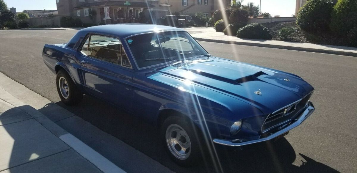 1967 Black Ford Mustang Coupe